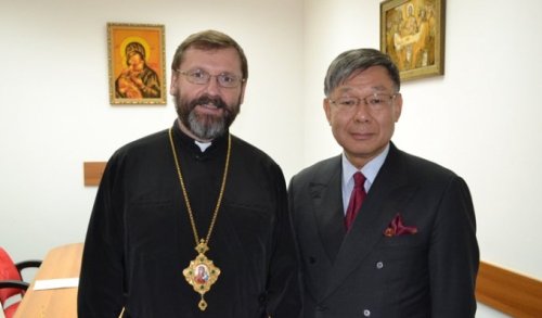 Патріарх Святослав провів зустріч з Послом Японії